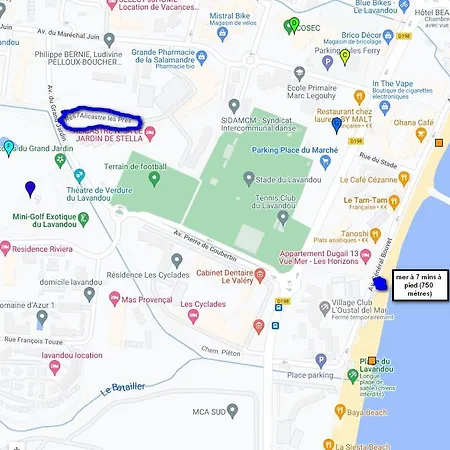 Lavandou Avec Parking Prive Proche Appartement Le Lavandou