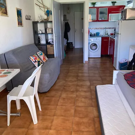 Studio Lavandou Climatisation Avec Parking Prive Proche Mer *
