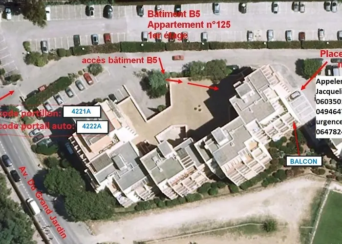 Appartement Studio lavandou avec parking privé proche mer