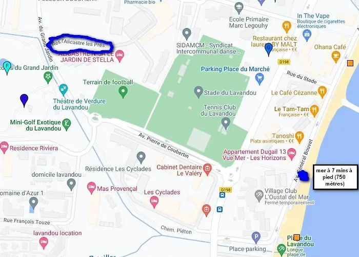 Lavandou Avec Parking Privé Proche Appartamento Le Lavandou